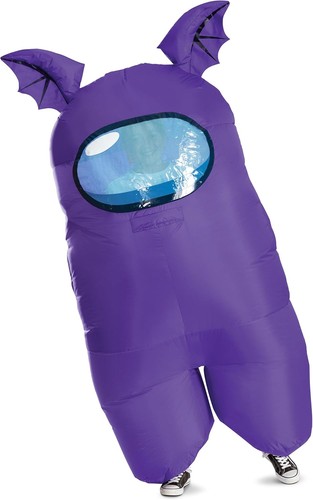 Purple crewmate inflatable - purple,