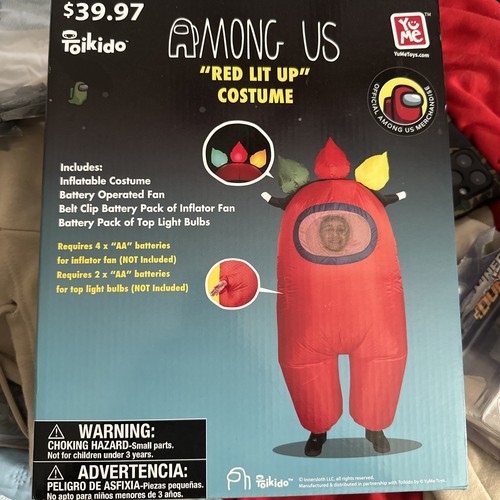 New among red lit - among, up